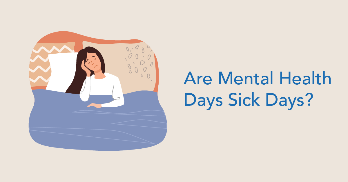 Can you use sick days for mental health