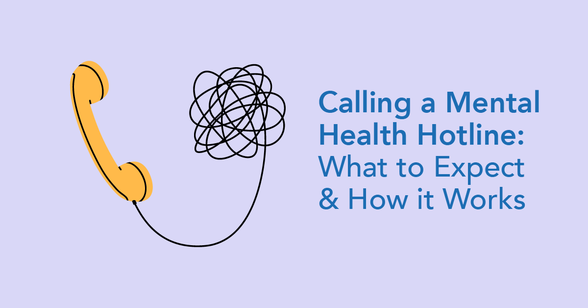 What to expect when calling a mental health hotline