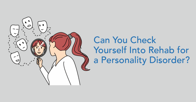 Can you take yourself to rehab for personality disorder