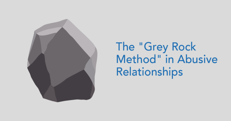 Grey Rock Method - Abusive Relationship