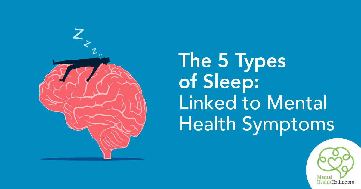 The 5 types of sleep - how they affect your mental health