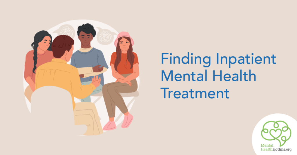 How to find inpatient mental health treatment
