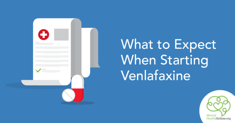When Starting Venlafaxine