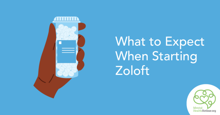 What should you expect when you start zoloft?