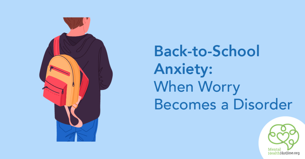 Is back to school anxiety real?