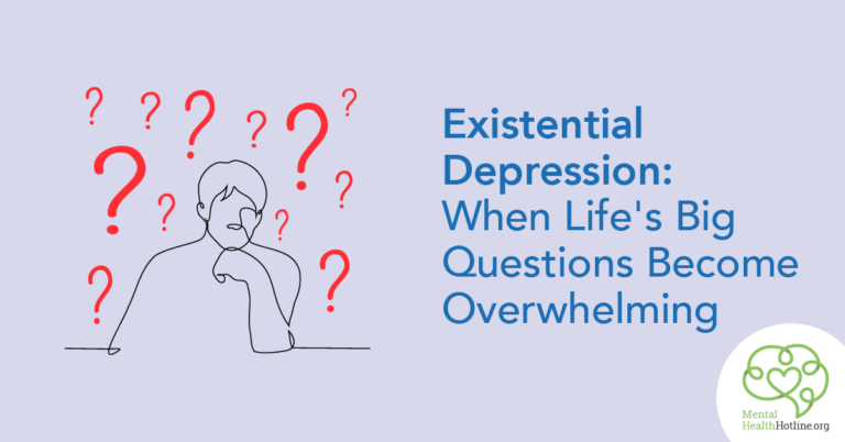 What is existential depression